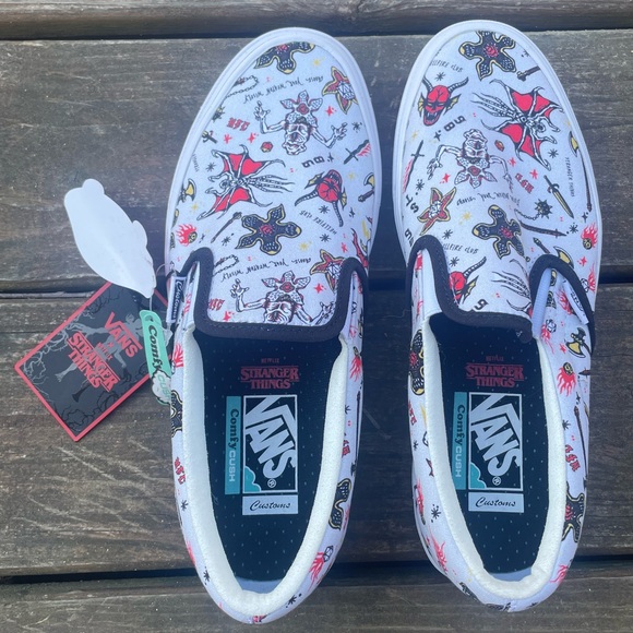 Limited Edition spooky Vans - Stranger Things, custom made - Picture 2 of 5